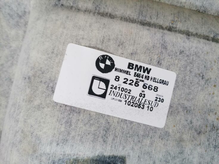 Salona griesti priekš BMW 318 E46 2002 5