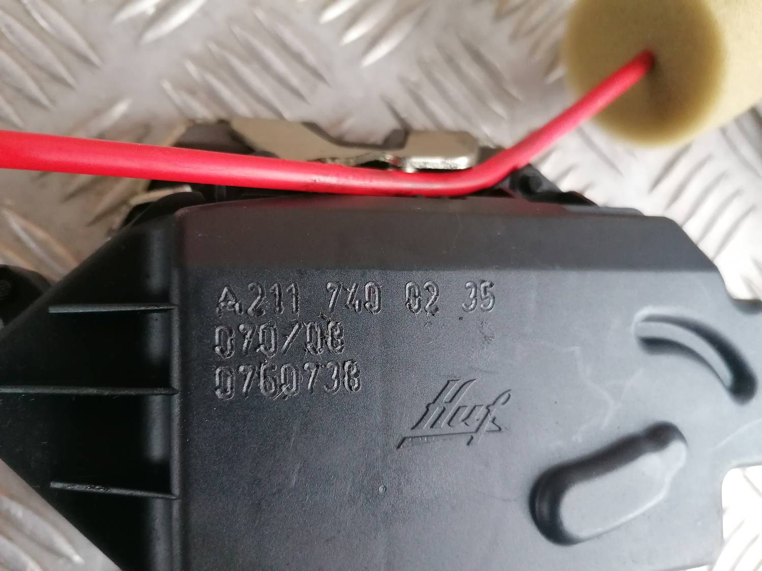 Bagāžnieka vāka slēdzene priekš MERCEDES BENZ ML280 2008 OBSIDIAN BLACK 6 Bagāžnieka vāka slēdzene priekš MERCEDES BENZ ML280 2008 OBSIDIAN BLACK