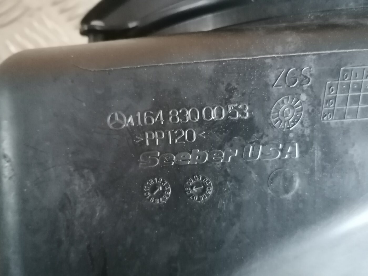 Gaisa filtra korpuss priekš MERCEDES BENZ ML280 2008 OBSIDIAN BLACK 8 Gaisa filtra korpuss priekš MERCEDES BENZ ML280 2008 OBSIDIAN BLACK