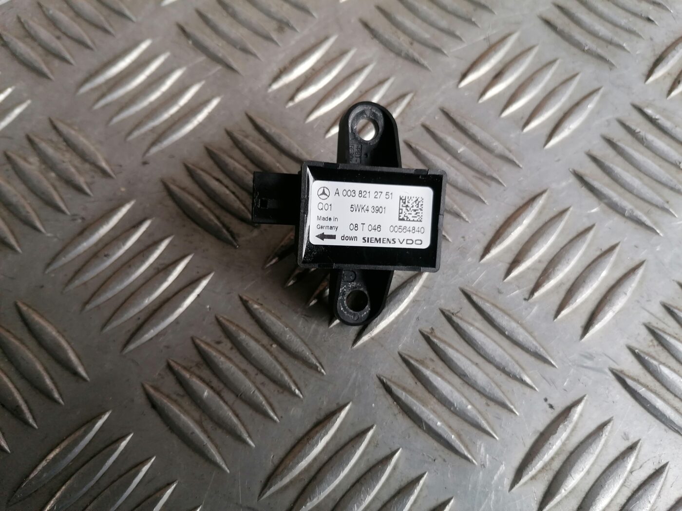 Drošības spilvena trieciensensors priekš MERCEDES BENZ ML280 2008 OBSIDIAN BLACK 3 Drošības spilvena trieciensensors priekš MERCEDES BENZ ML280 2008 OBSIDIAN BLACK