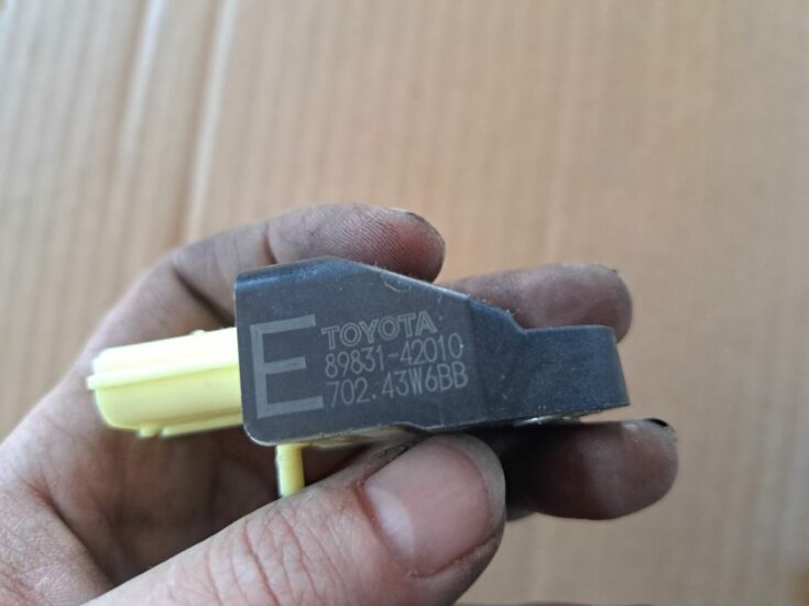 Drošības spilvena trieciensensors priekš TOYOTA RAV 4 2006 3