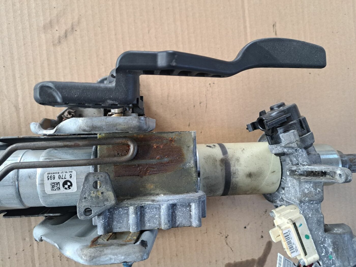 Stūres statne priekš BMW 525 E60 2004 BLACK 4 Stūres statne priekš BMW 525 E60 2004 BLACK