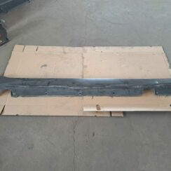 Ārēja sliekšņa laba uzlika priekš BMW 525 E60 2004 BLACK