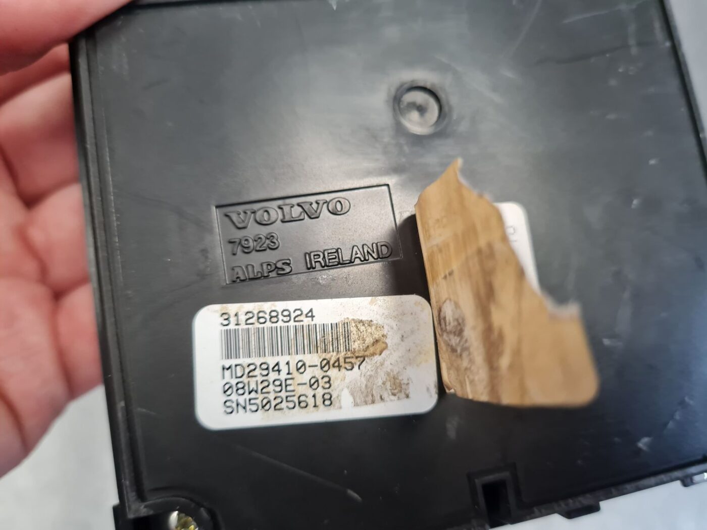 Displejs priekš VOLVO V70 2009 6 Displejs priekš VOLVO V70 2009