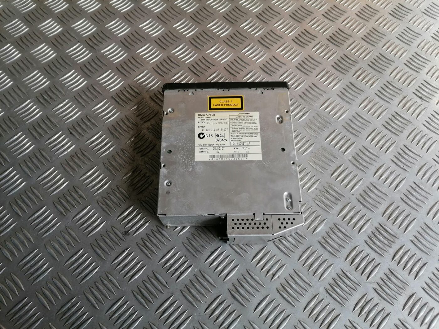 CD/DVD/Navigācijas bloks priekš BMW 525 E60 2004 BLACK 3 CD/DVD/Navigācijas bloks priekš BMW 525 E60 2004 BLACK