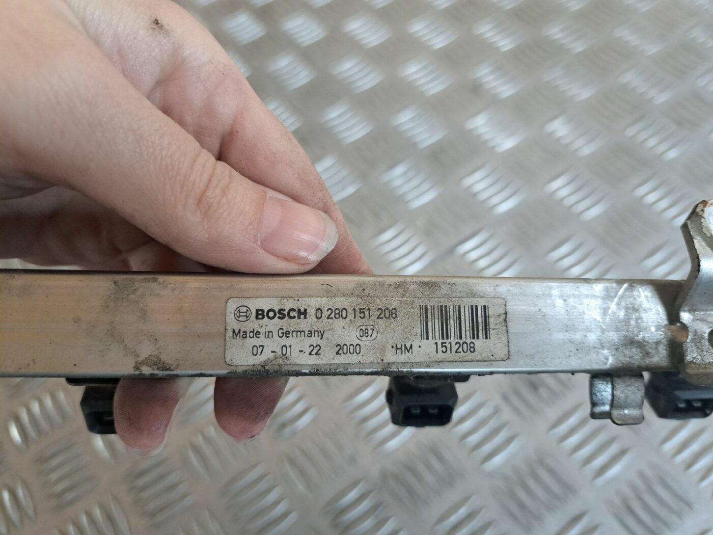 Degvielas sadales caurule priekš OPEL CORSA 2007 4 Degvielas sadales caurule priekš OPEL CORSA 2007