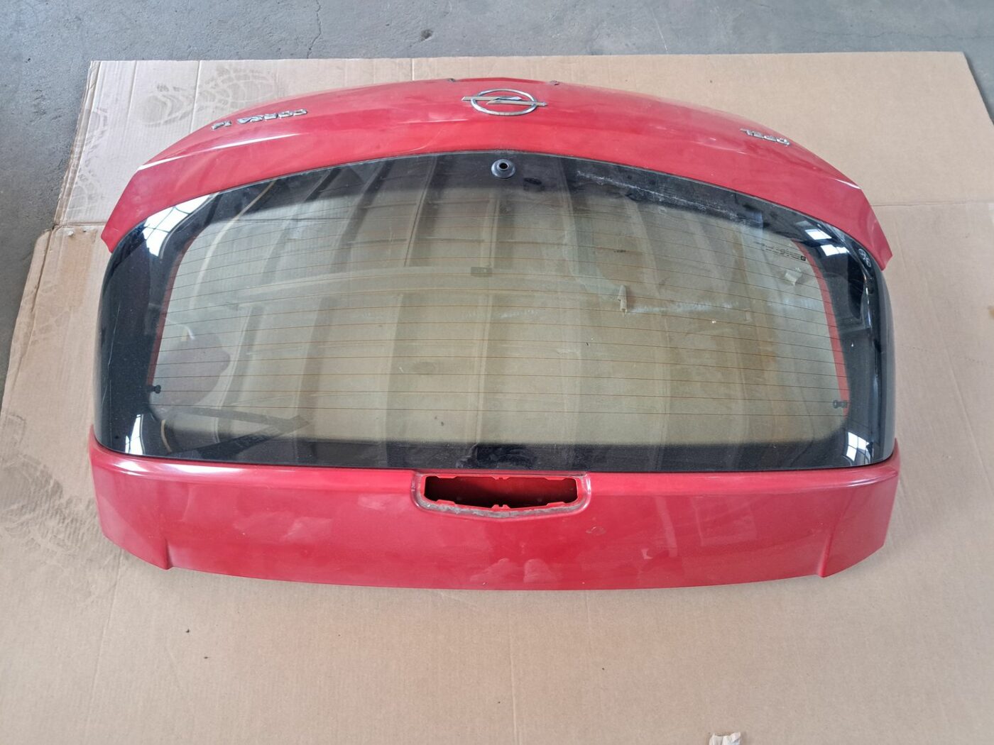 Bagāžnieka vāks priekš OPEL CORSA 2007 3 Bagāžnieka vāks priekš OPEL CORSA 2007