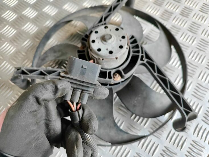 Dzesēšanas radiatora ventilators priekš VW GOLF IV 1999 5