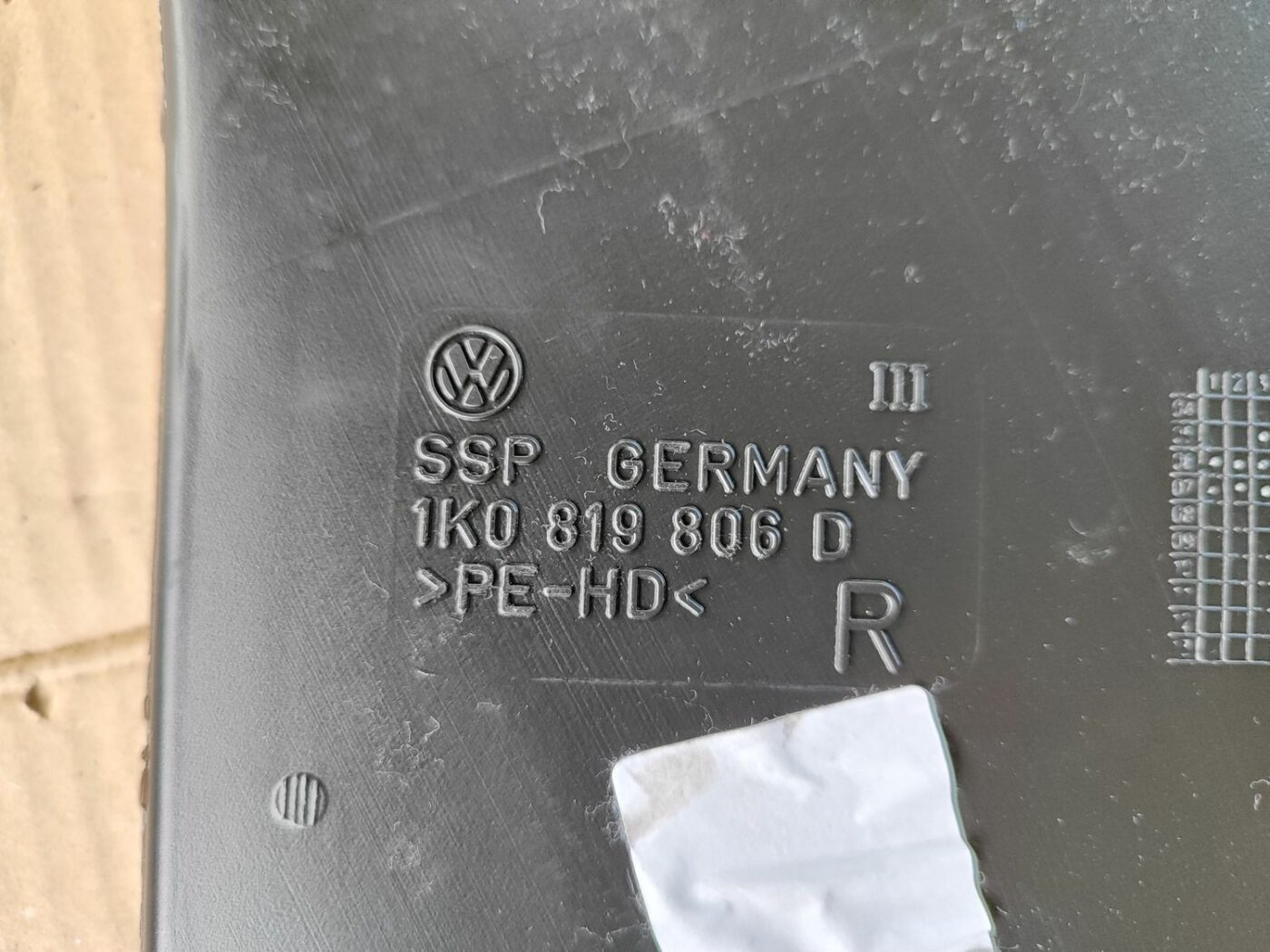 Salona gaisa vads priekš SKODA OCTAVIA 2008 2 Salona gaisa vads priekš SKODA OCTAVIA 2008