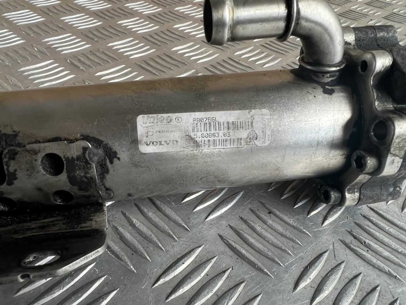 EGR vārsta dzesētājs priekš VOLVO S60 2007 4 EGR vārsta dzesētājs priekš VOLVO S60 2007