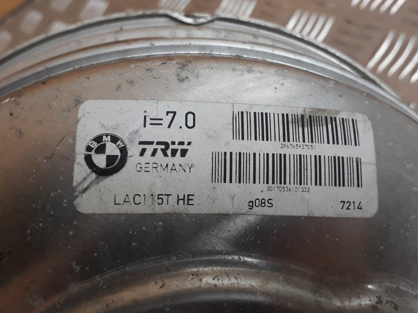 Vakuuma bremžu pastiprinātājs priekš BMW 530D E61 2006 TOURING BLUE 3 Vakuuma bremžu pastiprinātājs priekš BMW 530D E61 2006 TOURING BLUE