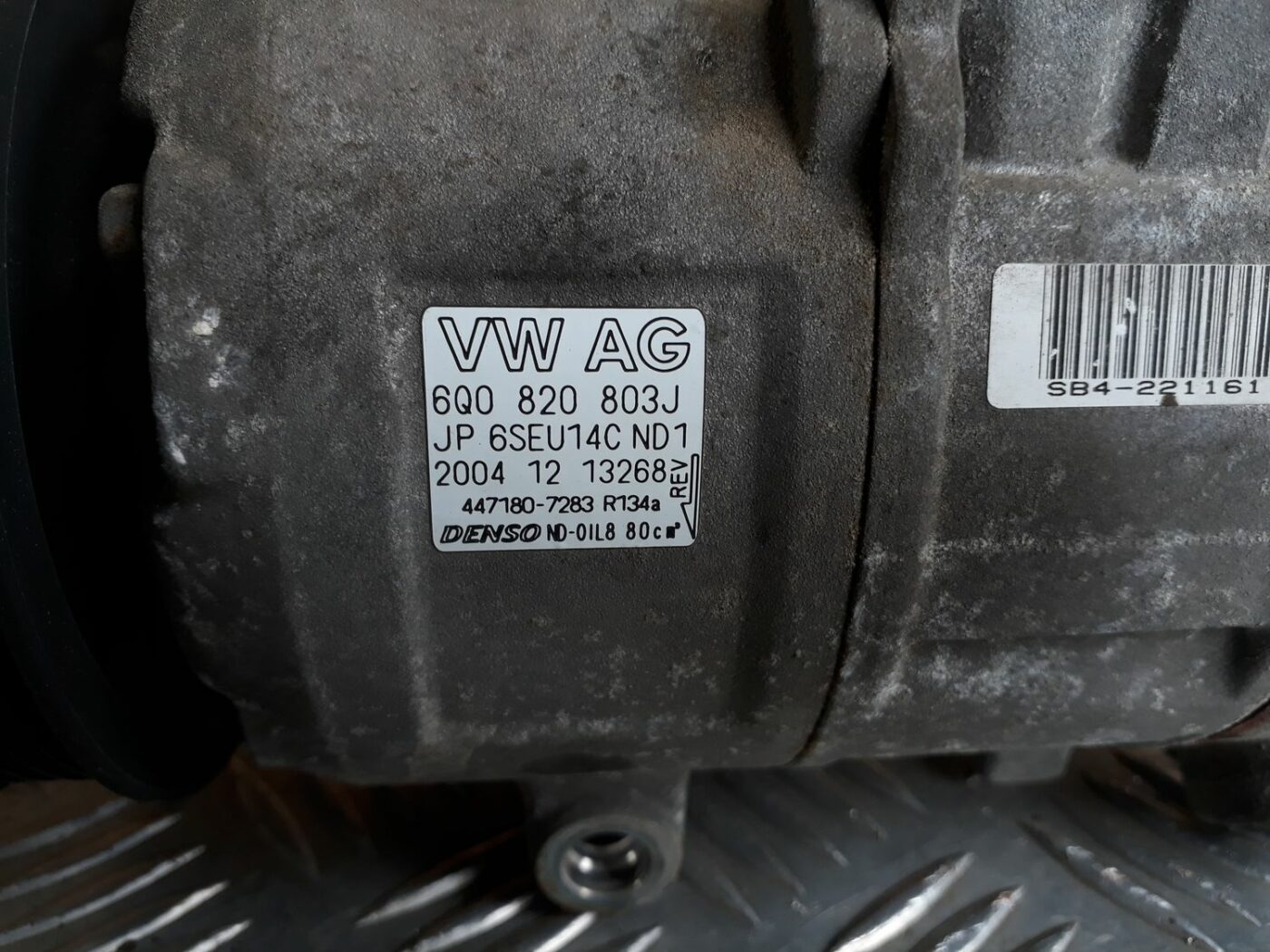 Gaisa kondicioniera kompresors priekš SEAT IBIZA 2005 4 Gaisa kondicioniera kompresors priekš SEAT IBIZA 2005