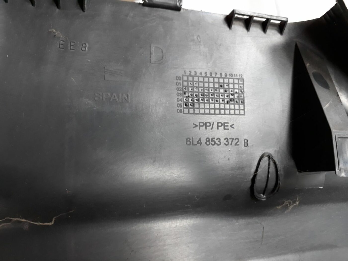 Sliekšņa laba uzlika priekš SEAT IBIZA 2005 6 Sliekšņa laba uzlika priekš SEAT IBIZA 2005