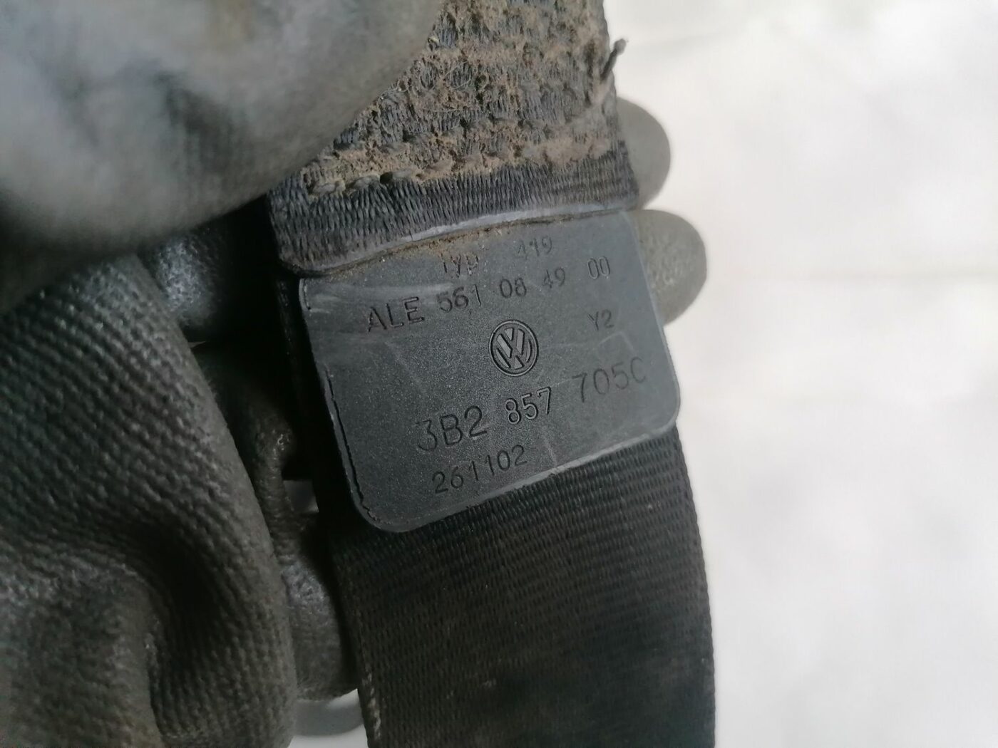 Priekšējā kreisā drošības josta priekš VW PASSAT 2003 UNIVERSAL BLUE 6 Priekšējā kreisā drošības josta priekš VW PASSAT 2003 UNIVERSAL BLUE