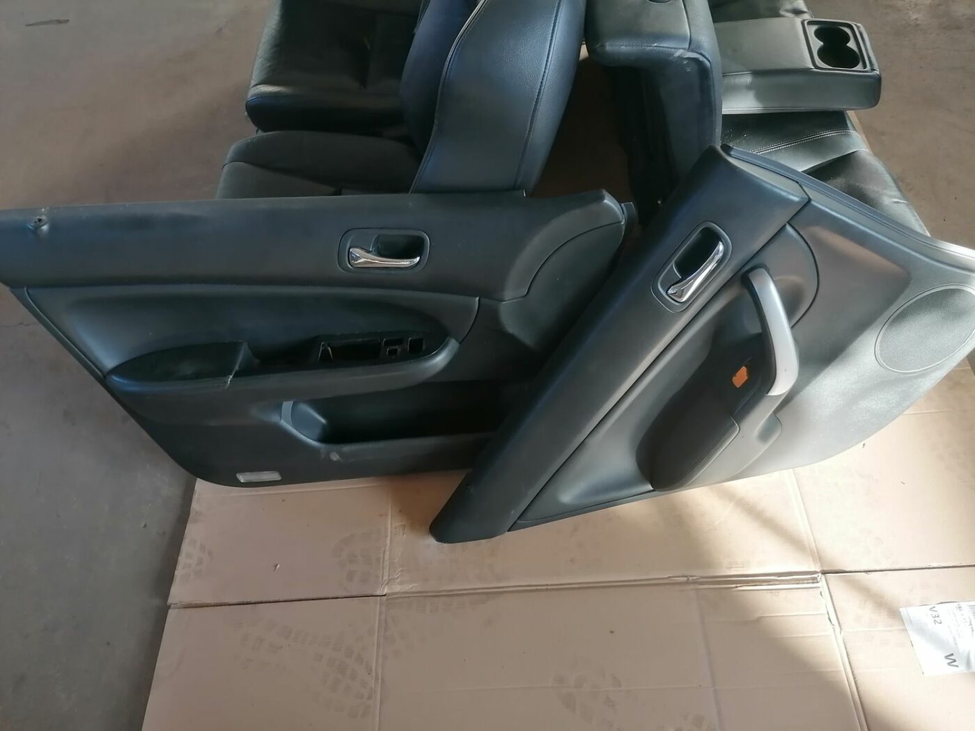 Sēdekļu komplekts priekš HONDA ACCORD 2003 SILVER 13 Sēdekļu komplekts priekš HONDA ACCORD 2003 SILVER