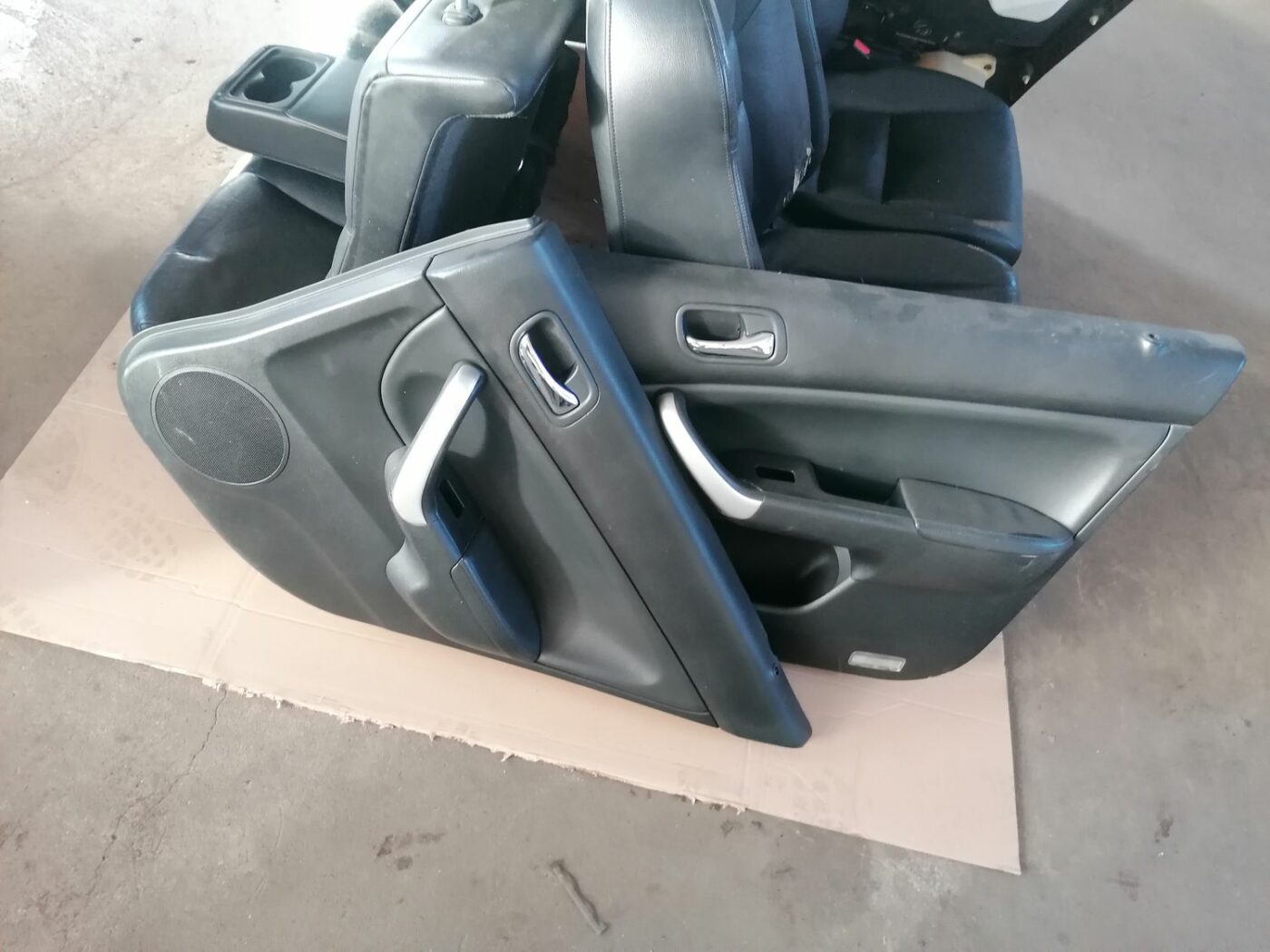 Sēdekļu komplekts priekš HONDA ACCORD 2003 SILVER 7 Sēdekļu komplekts priekš HONDA ACCORD 2003 SILVER