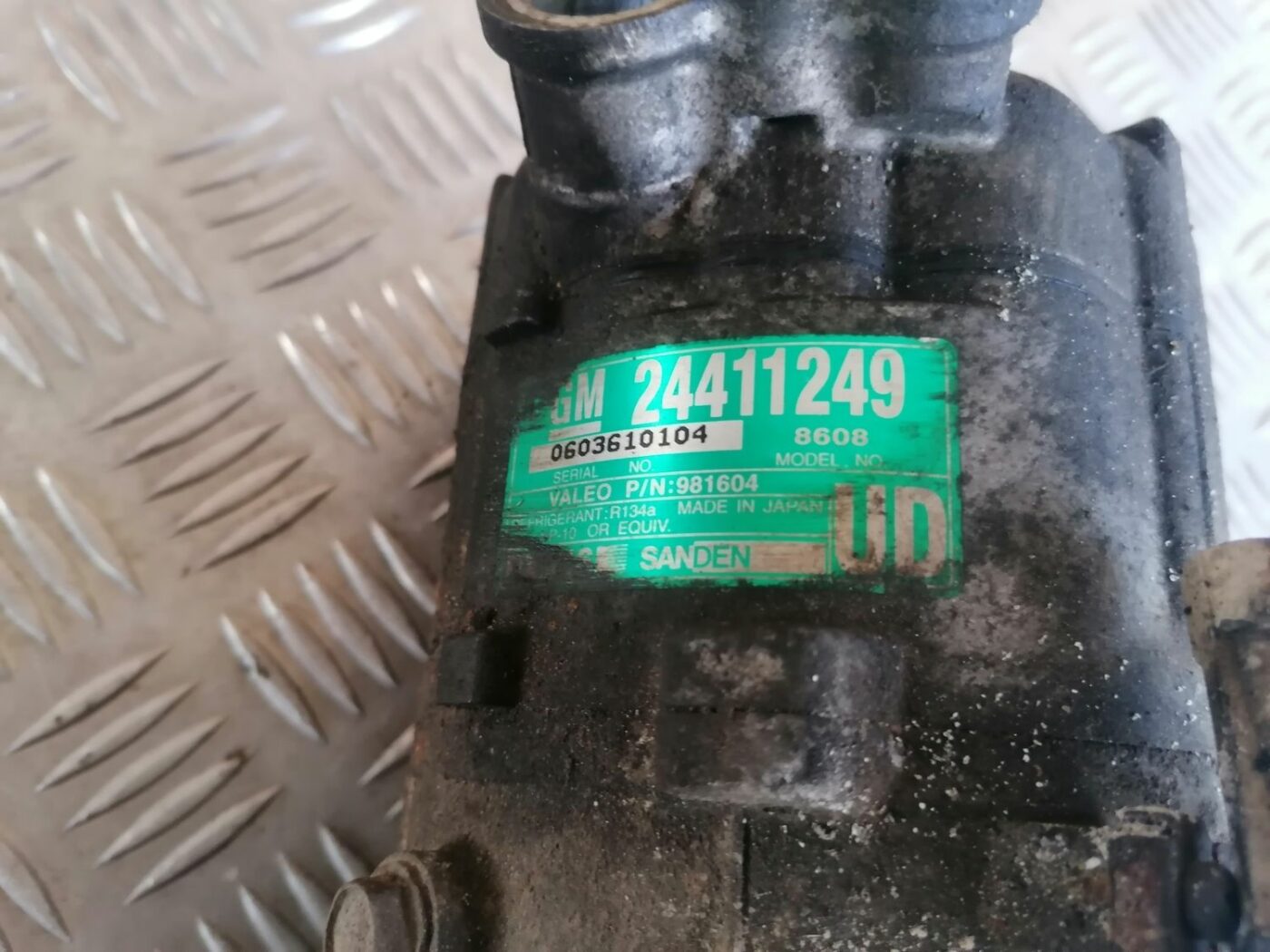 Gaisa kondicioniera kompresors priekš OPEL VECTRA C 2002 5 Gaisa kondicioniera kompresors priekš OPEL VECTRA C 2002