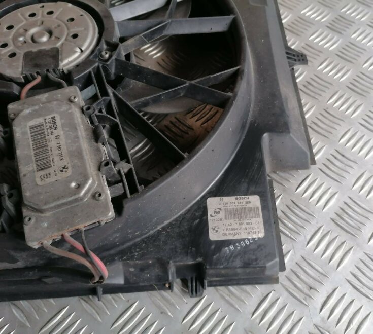 Dzesēšanas radiatora ventilators priekš BMW 1 E87 2007 GRAPHITE 12