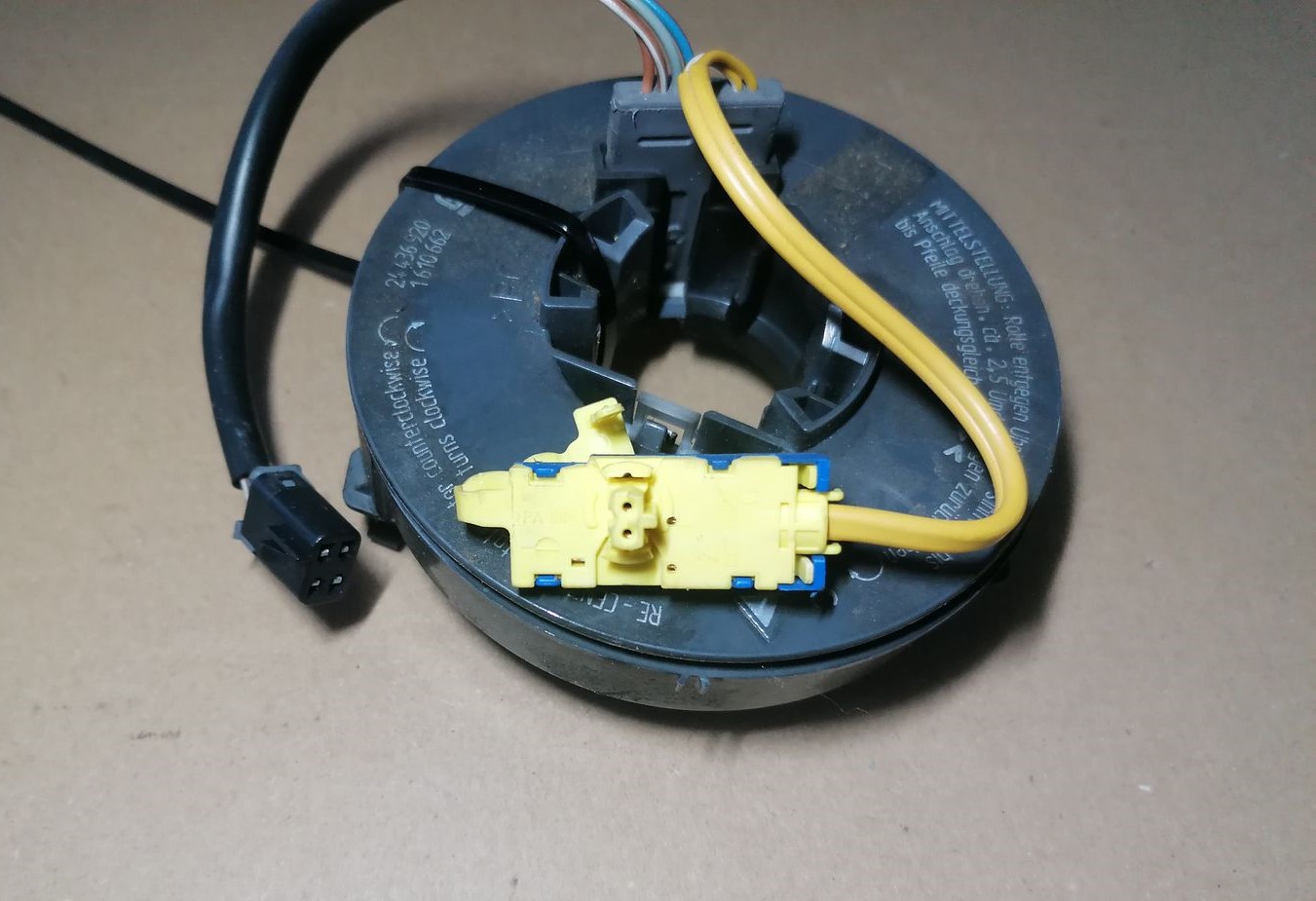 Drošības spilvena slīdgredzens priekš OPEL ZAFIRA 2002 8 Drošības spilvena slīdgredzens priekš OPEL ZAFIRA 2002