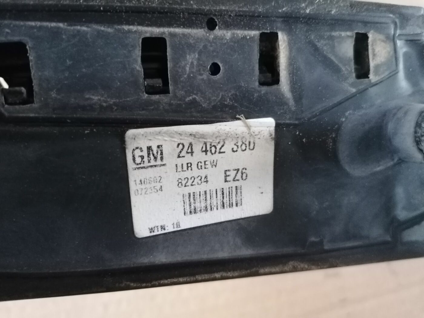 Ārējais spogulis, pa labi priekš OPEL ZAFIRA 2002 5 Ārējais spogulis, pa labi priekš OPEL ZAFIRA 2002