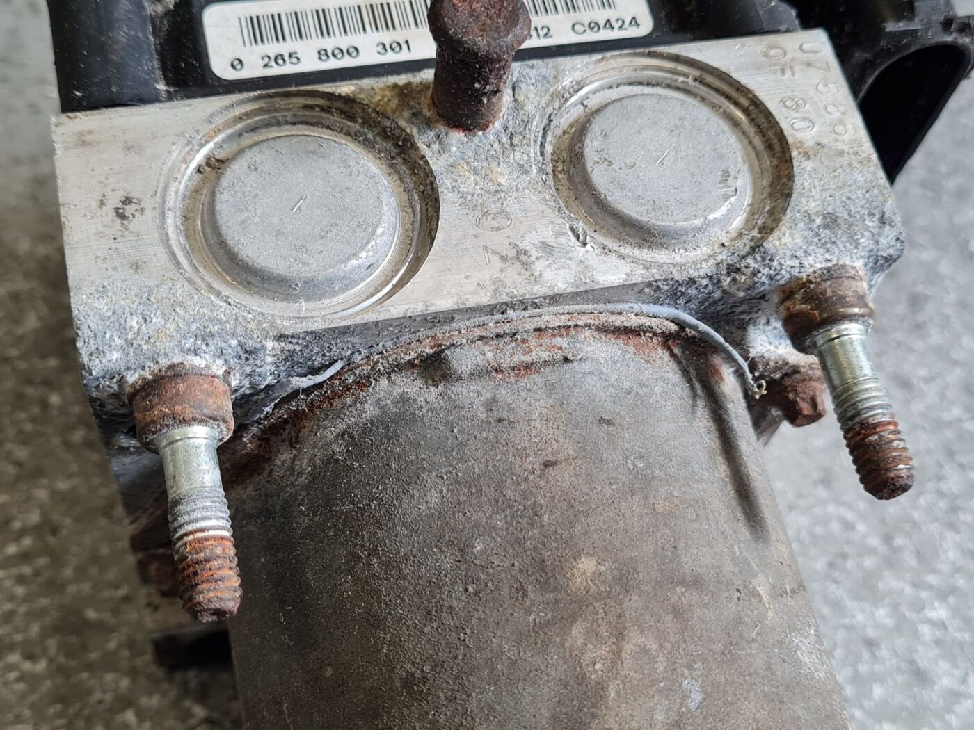 ABS bloks priekš PEUGEOT 307 2003 6 ABS bloks priekš PEUGEOT 307 2003