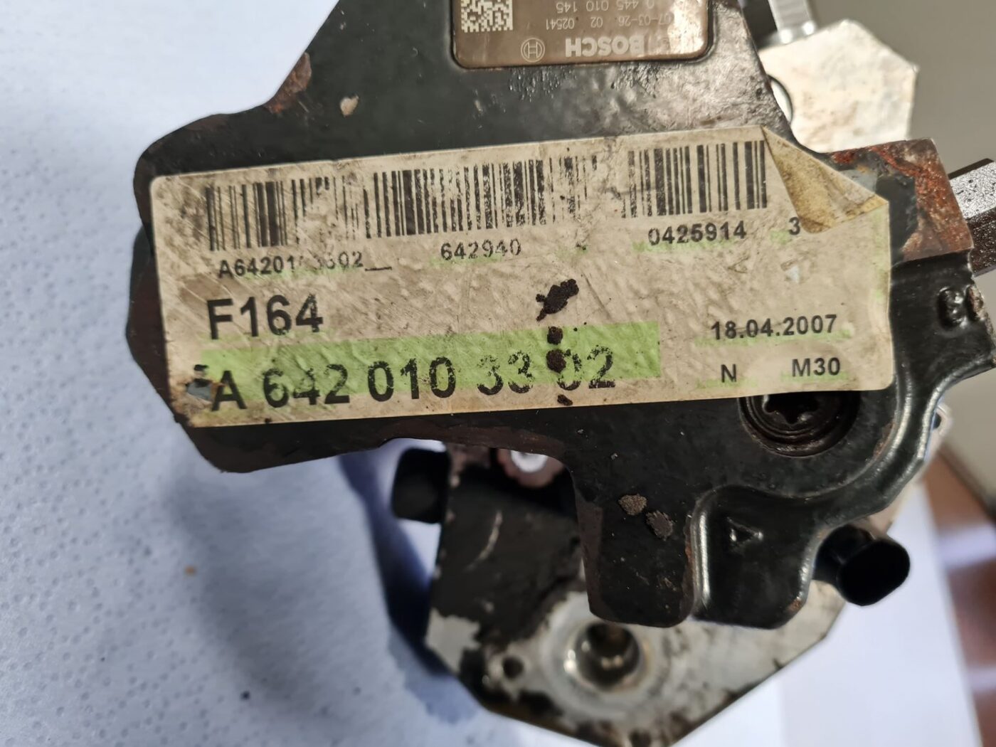 Augstspiediena degvielas sūknis priekš MERCEDES BENZ ML320 2006 SILVER 3 Augstspiediena degvielas sūknis priekš MERCEDES BENZ ML320 2006 SILVER