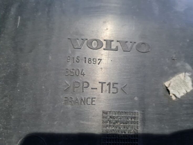 Ieplūdes gaisa deflektors/Difuzors priekš VOLVO V70 2003 SILVER 3