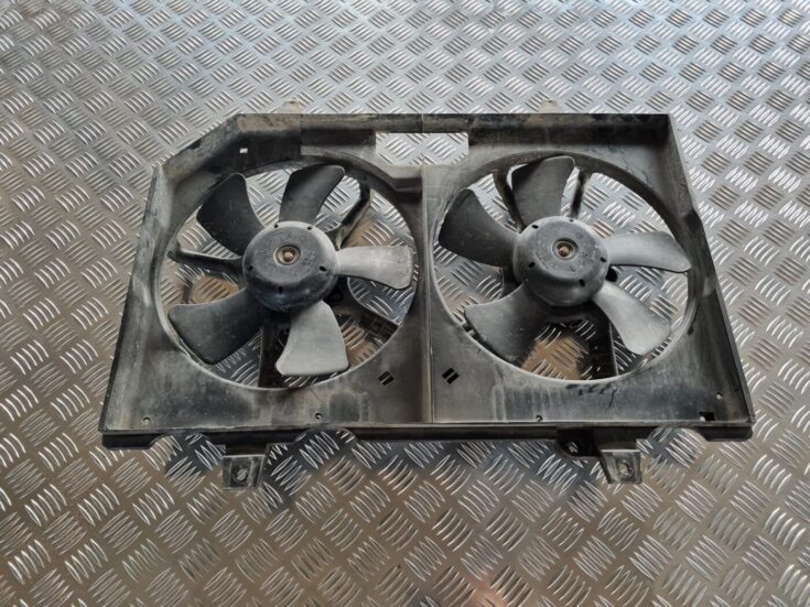 Dzesēšanas radiatora ventilators priekš NISSAN X-TRAIL 2002 1