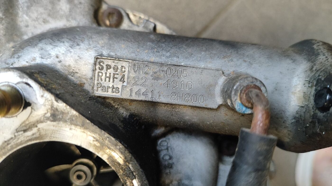 Turbīna priekš NISSAN X-TRAIL 2002 4 Turbīna priekš NISSAN X-TRAIL 2002