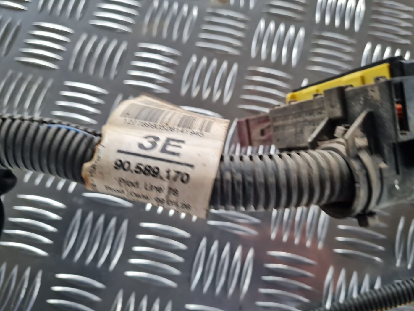 Priekšējā ventilatora vadi priekš OPEL ZAFIRA 1999 4 Priekšējā ventilatora vadi priekš OPEL ZAFIRA 1999