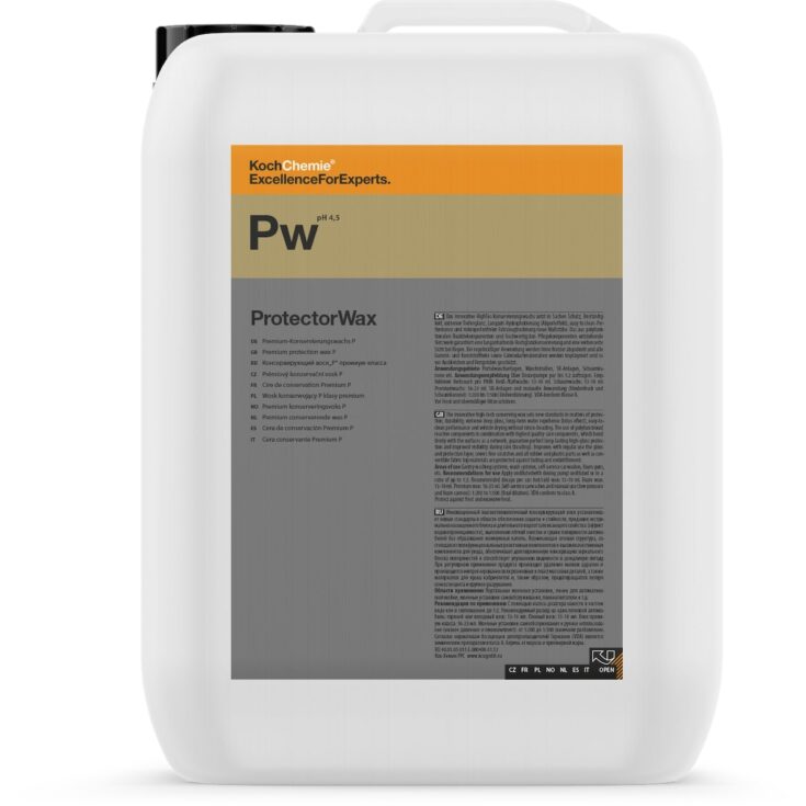 Liquid wax Pw 10 litre 1