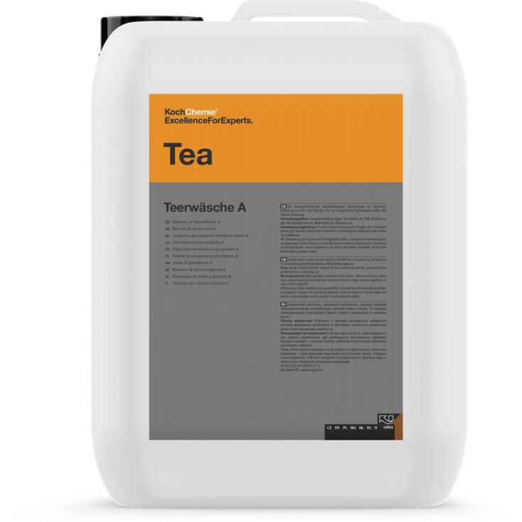 Tea Teerwasche 10 litres de décapant pour goudron et bitume 1