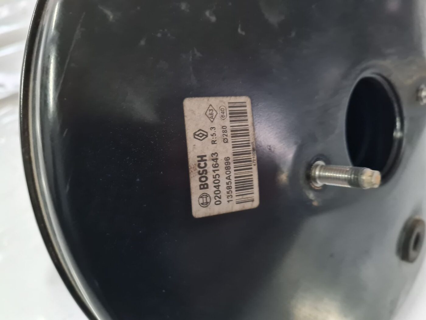 Vakuuma bremžu pastiprinātājs priekš RENAULT LAGUNA 2008 3 Vakuuma bremžu pastiprinātājs priekš RENAULT LAGUNA 2008