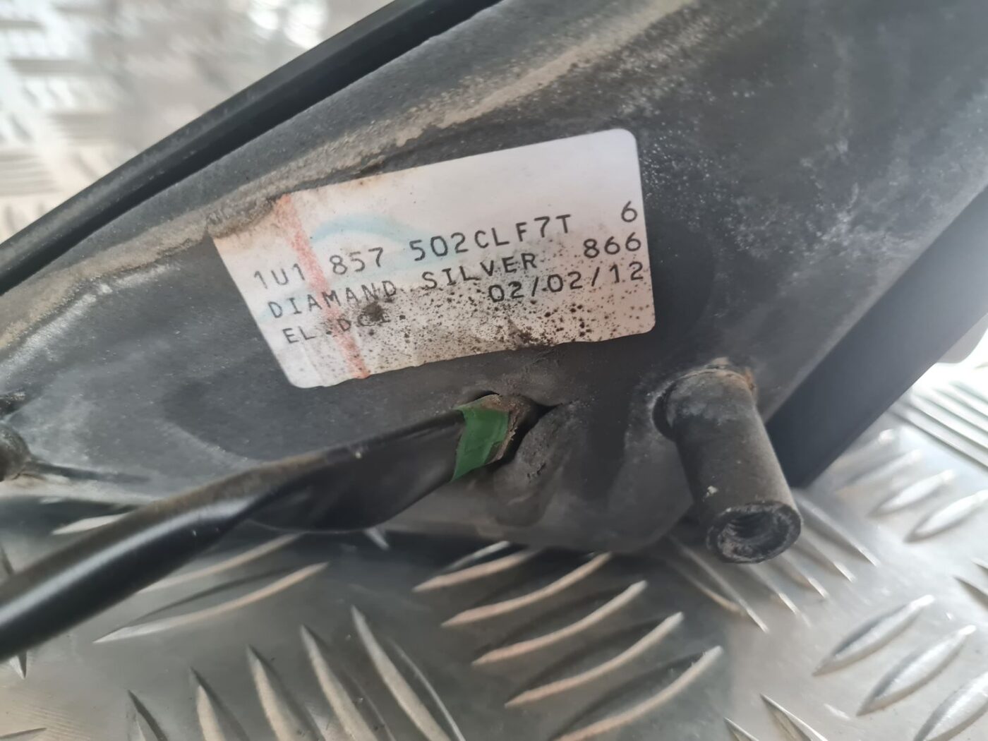 Ārējais spogulis, pa labi priekš SKODA OCTAVIA 2002 10 Ārējais spogulis, pa labi priekš SKODA OCTAVIA 2002