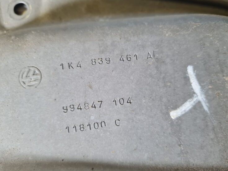 Stikla pacelšanas mehānisms aizmugurējais kreisais priekš VW GOLF 5 2004