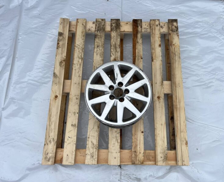 Lietais disks - vieglmetāla priekš VOLVO C30 2008 BLACK