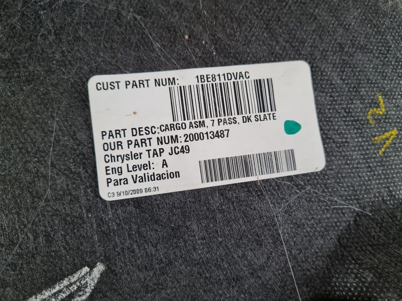 Instrumentu kaste priekš DODGE JOURNEY 2010 3 Instrumentu kaste priekš DODGE JOURNEY 2010