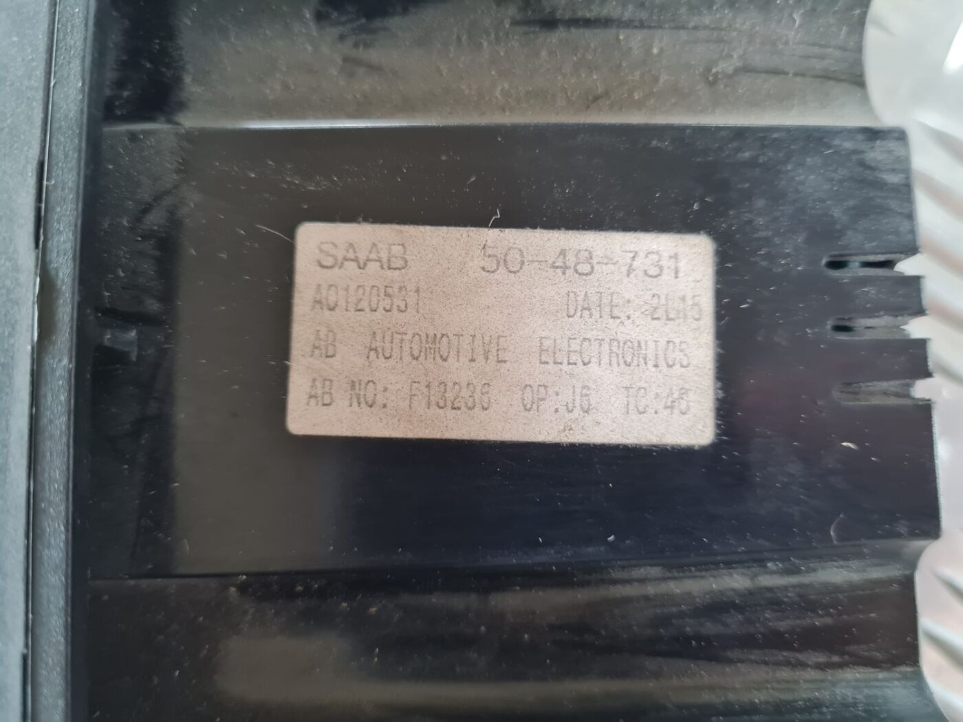 Klimata kontroles bloks priekš SAAB 9-5 1999 4 Klimata kontroles bloks priekš SAAB 9-5 1999