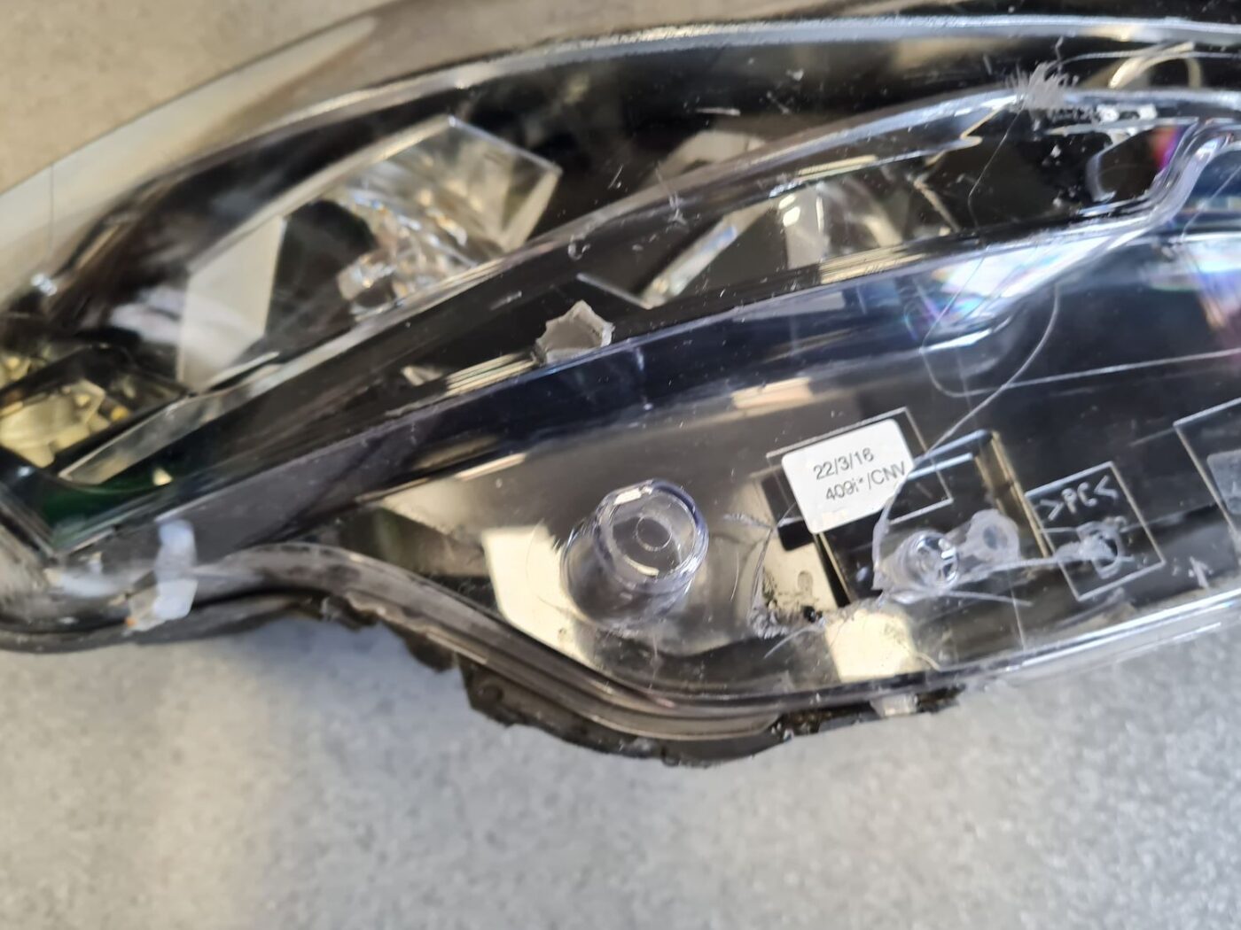 Priekšējais labais lukturis priekš PEUGEOT 508 2015-2017 23 Priekšējais labais lukturis priekš PEUGEOT 508 2015-2017