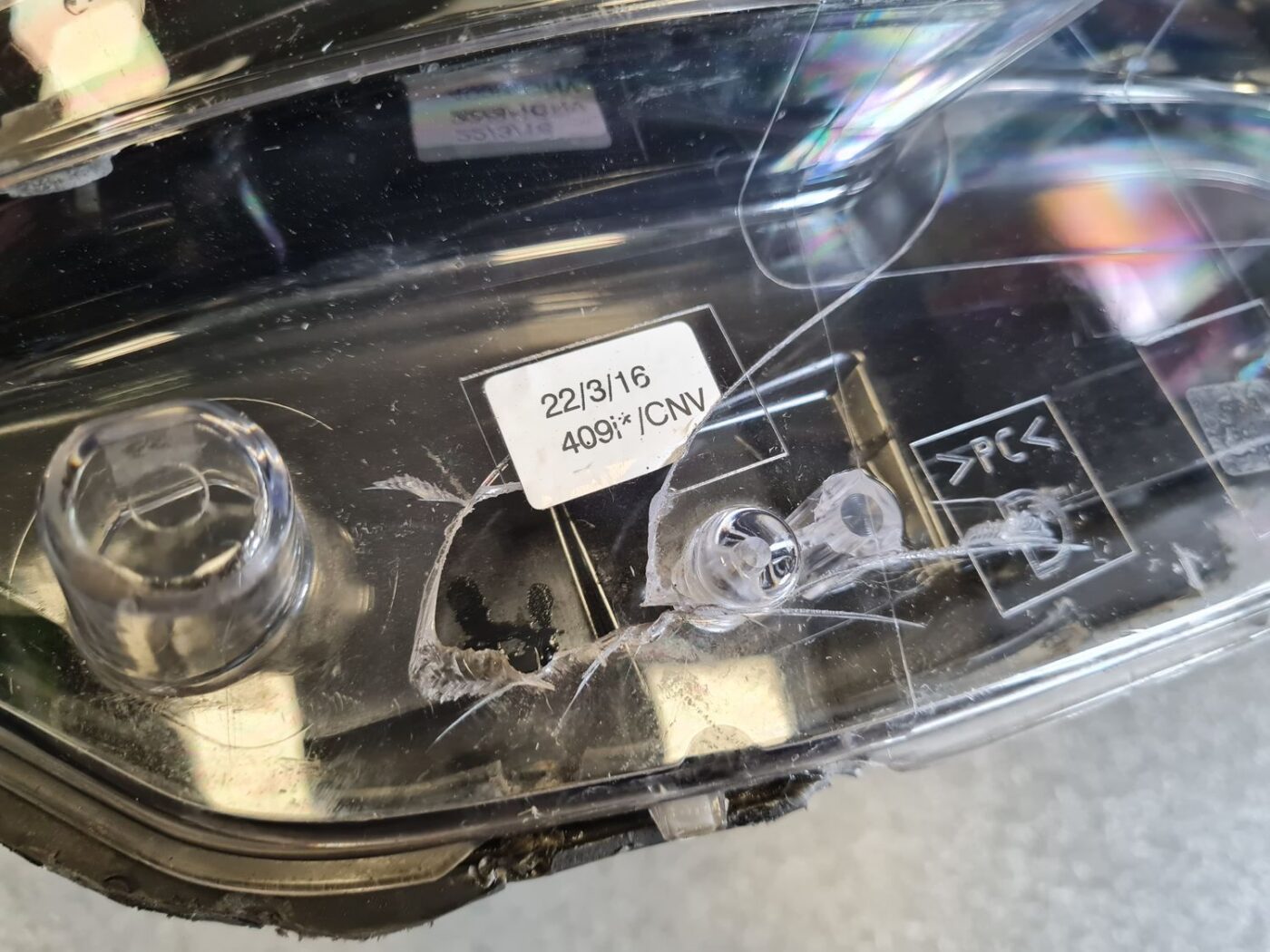 Priekšējais labais lukturis priekš PEUGEOT 508 2015-2017 22 Priekšējais labais lukturis priekš PEUGEOT 508 2015-2017