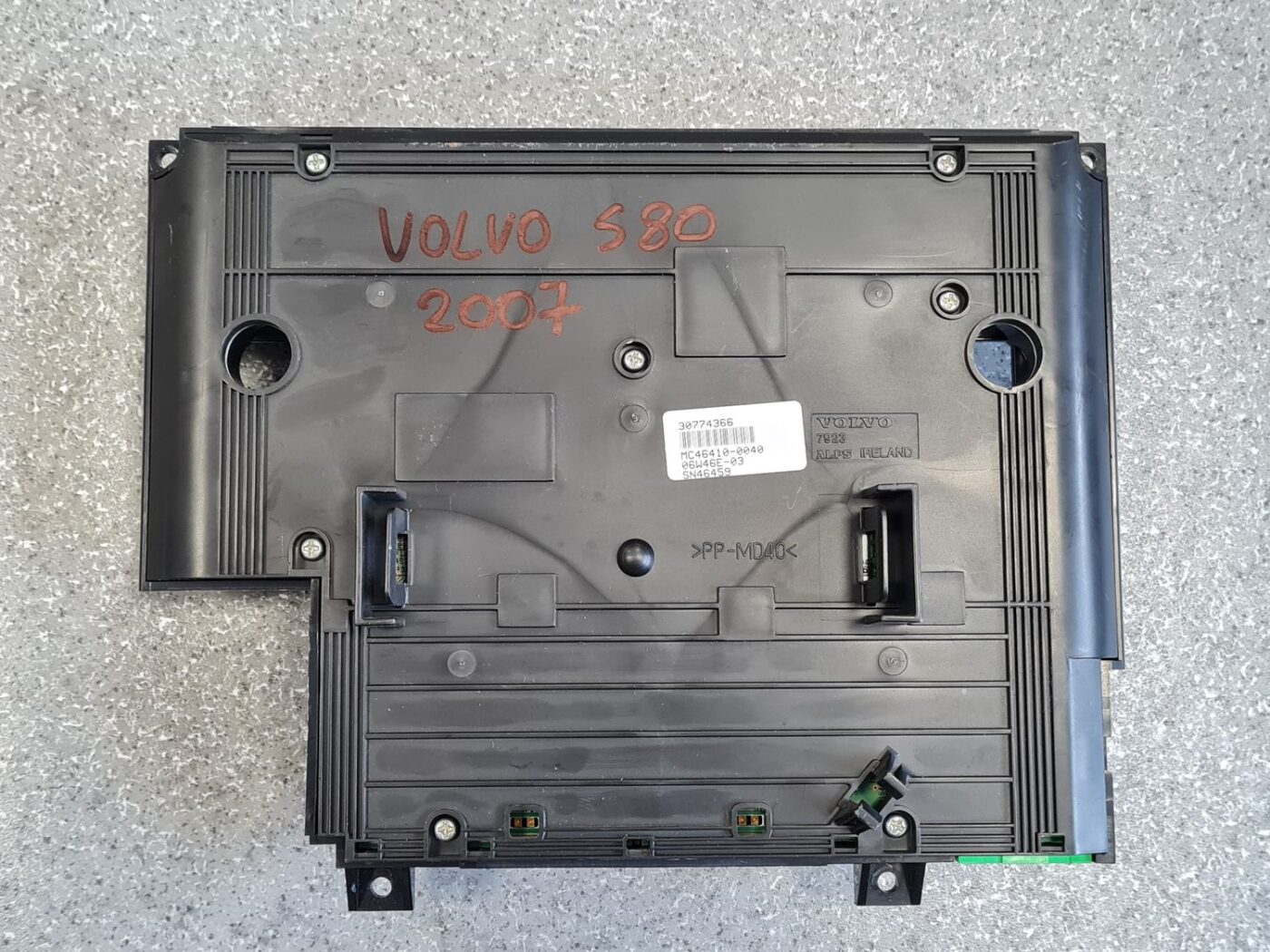 Klimata kontroles bloks priekš VOLVO S80 2007 GREY 5 Klimata kontroles bloks priekš VOLVO S80 2007 GREY