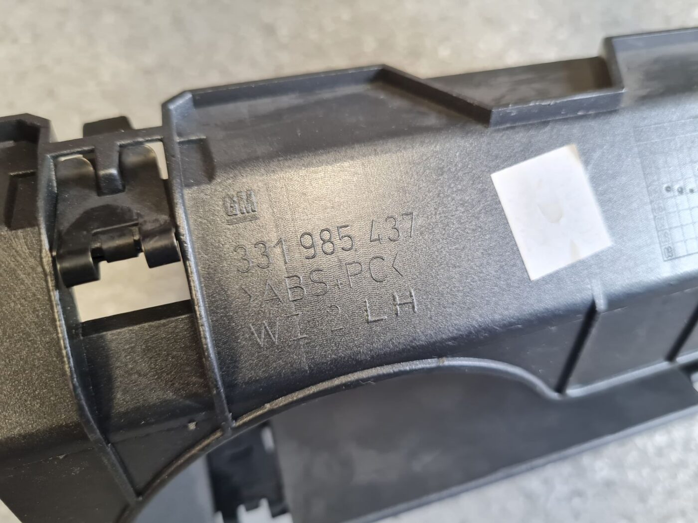 Mērinstrumentu paneļa dekoratīvais rāmis priekš OPEL ASTRA H 2005 GREEN 3 Mērinstrumentu paneļa dekoratīvais rāmis priekš OPEL ASTRA H 2005 GREEN