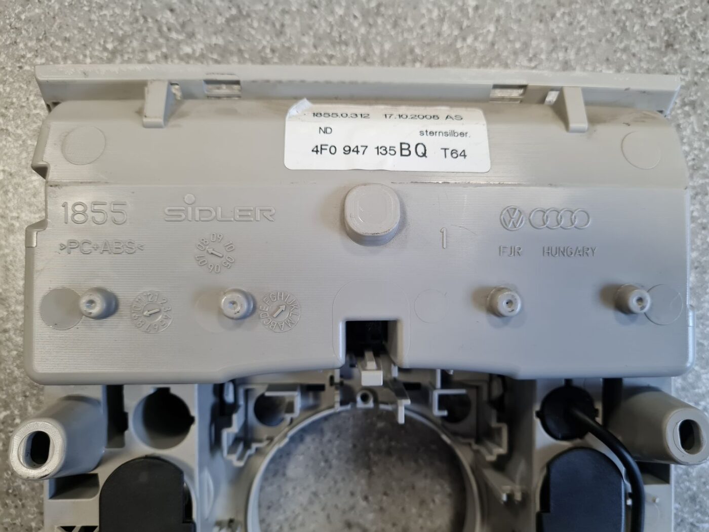 Salona apgaismojuma panelis priekš AUDI A6 2008 6 Salona apgaismojuma panelis priekš AUDI A6 2008
