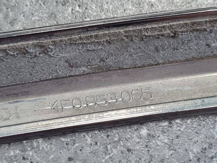 Priekšēja bufera uzlika priekš AUDI A6 AVANT 2007 QUATTRO