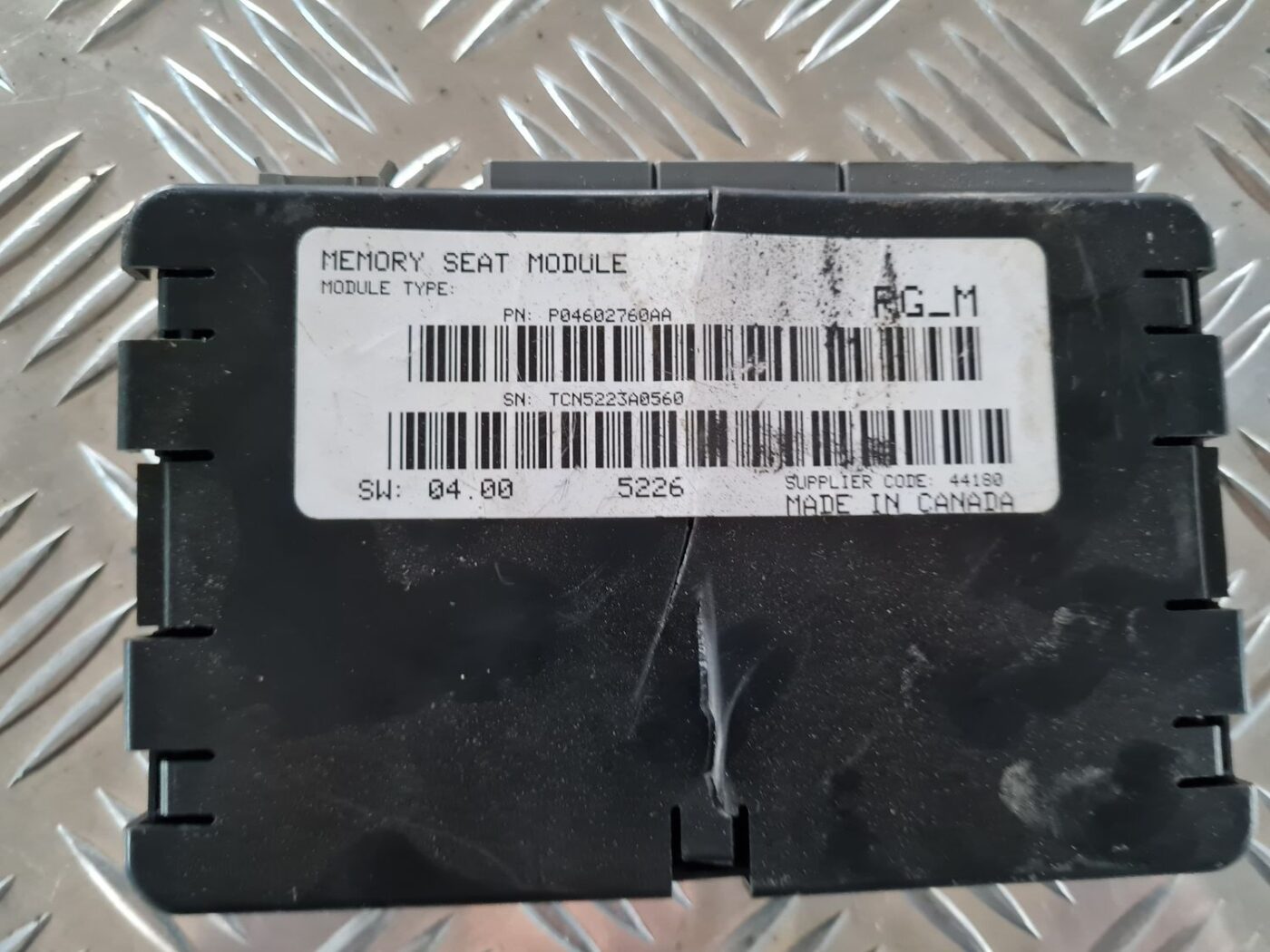 Sēdekļu vadības bloks priekš CHRYSLER VOYAGER 2006 2 Sēdekļu vadības bloks priekš CHRYSLER VOYAGER 2006