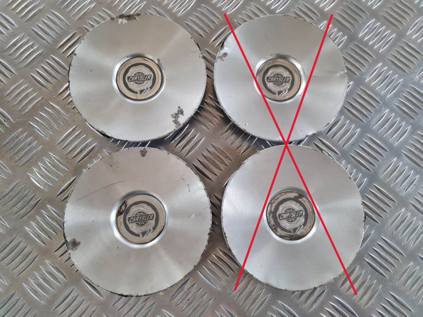 Diska kalpaks priekš CHRYSLER VOYAGER 2006 7 Diska kalpaks priekš CHRYSLER VOYAGER 2006