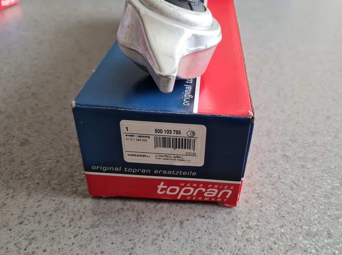 Priekšējas piekares svira priekš 3 Priekšējas piekares svira priekš