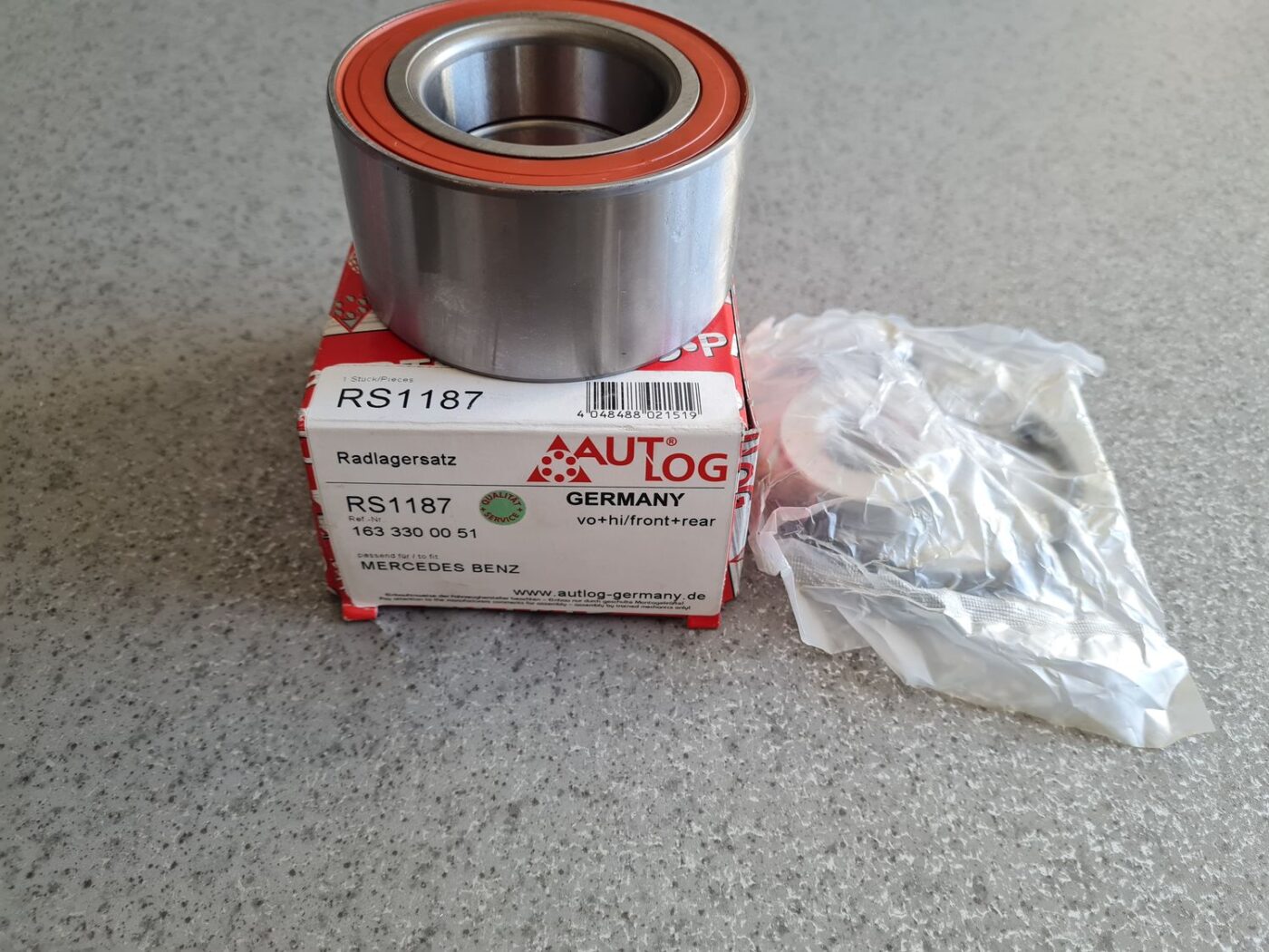 Riteņa rumbas gultnis priekš 2 Riteņa rumbas gultnis priekš