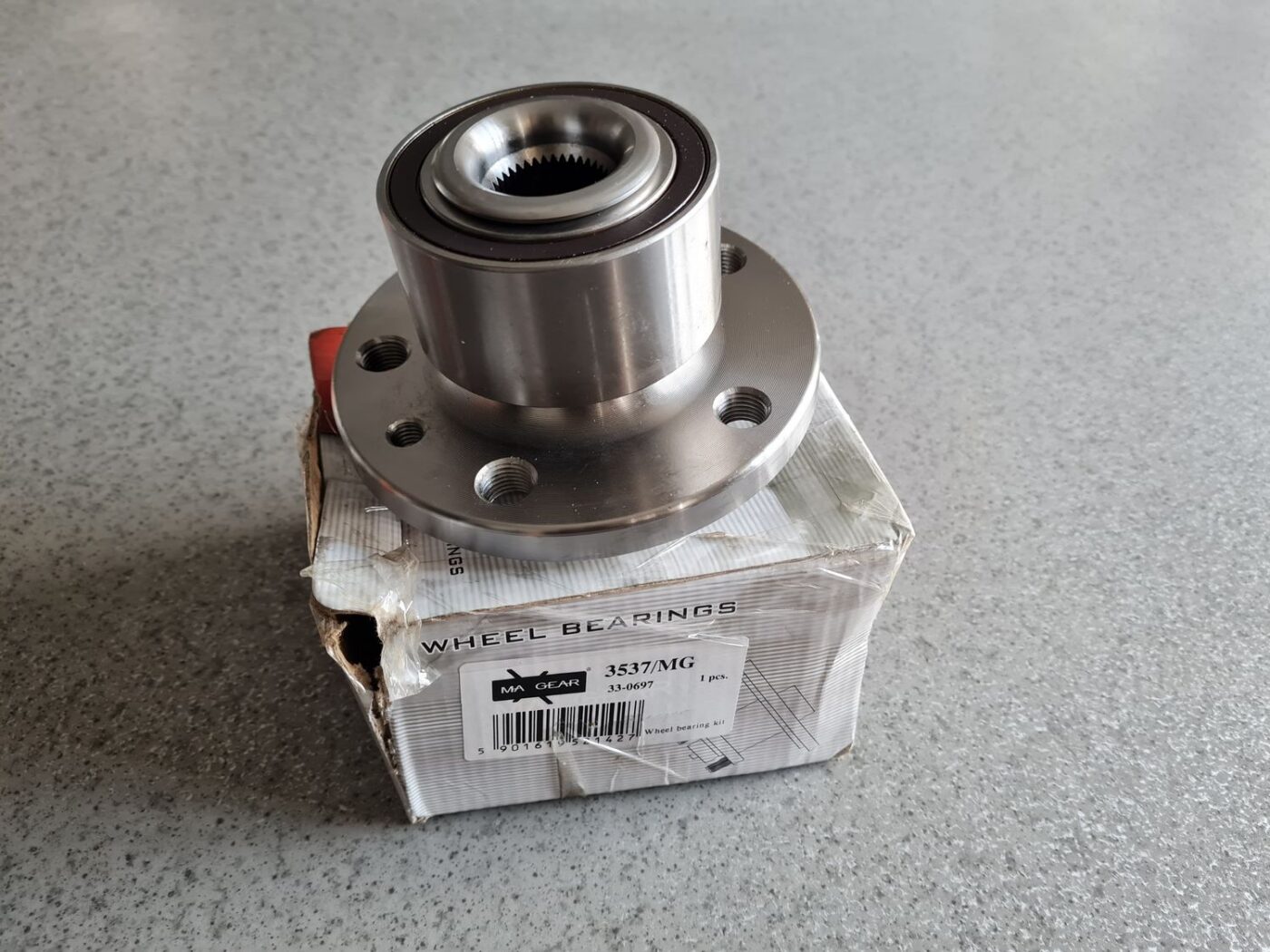 Riteņa rumbas gultnis priekš 3 Riteņa rumbas gultnis priekš