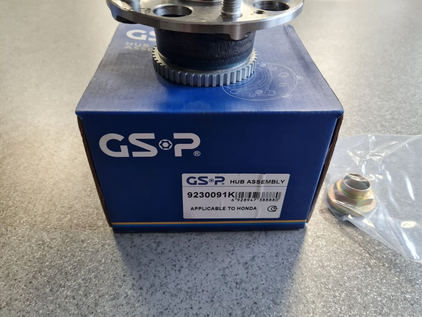 Riteņa rumbas gultnis priekš 3 Riteņa rumbas gultnis priekš